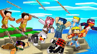 GLI INDIGENI CI ATTACCANO! - ISOLA DEGLI YOUTUBERS *MINECRAFT*