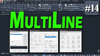 #14 | Multiline, Multiline Style, Multiline Edit in AutoCAD [DEEPAK VERMA]