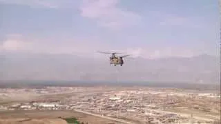 Chinook Helicopter in Afghanistan