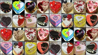 ❤️Heart Shape Cake Design/Heat Shape Cake Decoration/Birthday Cake Design/Anniversary Cake Design