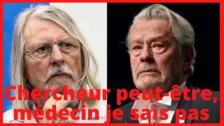 Alain Delon donne son avis bien tranché sur Didier Raoult