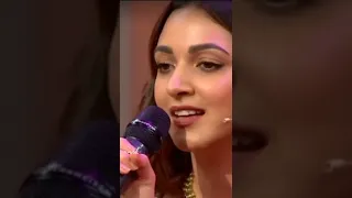 Kiara Advani Singing in kapil sharma show || Tera ban jaunga singing by kiara advani