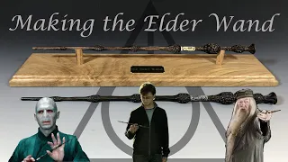 Making the Elder Wand - From Real Elder Wood