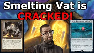 Smelting Vat is CRACKED!  Time Vault Combo Shops (Vintage MTG)