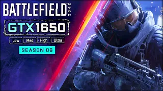Battlefield 2042 Test in GTX 1650 + i5 9400F [1080p Low, Med, High, Ultra Settings]