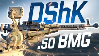 Russian DShK Re-Chambered in .50 BMG Rattles Teeth