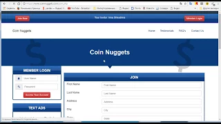 Coin Nuggets Супер проект! Без приглашений и Вложений! Пред старт!