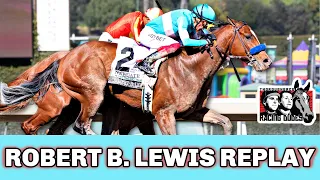 2023 Robert B. Lewis Stakes Replay | NEWGATE Proves Best Baffert; No Kentucky Derby Points Awarded