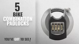 Top 10 Bike Combination Padlocks [2018]: Outdoor and weather resistant Excel Disc padlock with