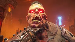 DOOM Eternal - Ultra Violence No HUD Gameplay