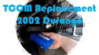 TCCM Replacement in 2002 Dodge Durango. Fix "Service 4WD" Light. Tcase Swap Part III