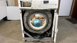 Experiment - Works without a Front Wall-  Washing Machine