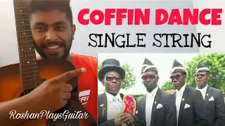 Coffin Dance (Astronomia) || How to play || Tutorial || Single string || Meme song || Very Easy