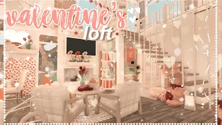 bloxburg | valentine's loft | cxvixella♡