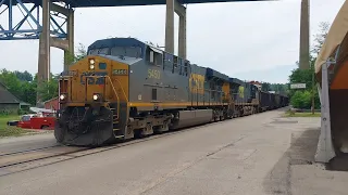 CSX Street Running on the Mon Line! (N76)