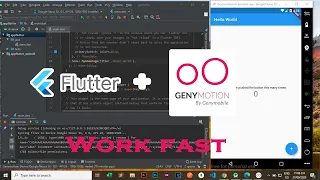 How to install Flutter with Genymotion Emulator on Windows  [Work fast 2021]