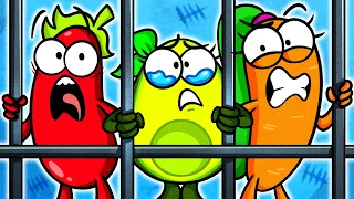 Team Avocado in Prison! 🚨 Police Officer, Amazing Thief & Crazy Jailbreak 🚨 Avocado Couple Live