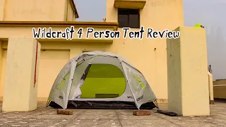 Tent Review - Wildcraft 4 Person Details & Installation Guide