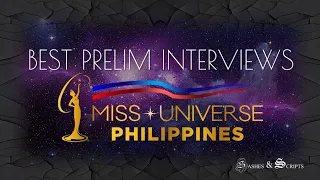 Best Prelim Interviews of Miss Universe Philippines 2021