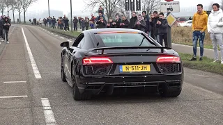 Audi R8 V10 Plus with Quicksilver Exhaust! LOUD Revs, Accelerations, Downshifts!