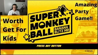 Amazing Fun for the whole family! [Super Monkey Ball Banana Blitz HD Impressions]
