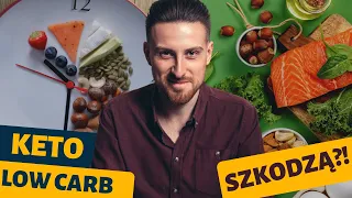 Czy dieta LOW CARB i KETO naprawdę szkodzą? Dieta niskowęglowodanowa powoduje raka i zawał? Analiza!