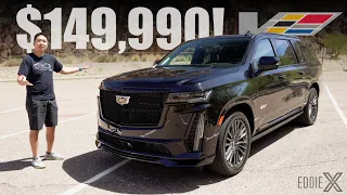 2023 Cadillac Escalade-V Full Review | Supercharged Madness!!!