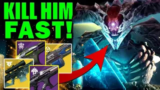 Best Weapons to KILL ORYX FAST! - King's Fall Raid | Destiny 2