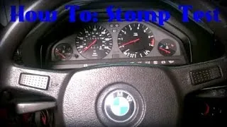 How To: Stomp Test on BMW E30 (87-92)