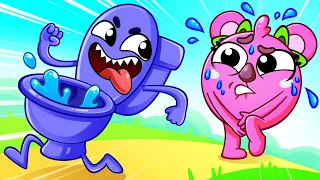 Potty Training for Kids | Healthy Tips and Rules + More Funny Cartoons For Kids by KiddyHacks Series