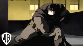 Batman: The Dark Knight Returns Part 2 | Rooftop Spotlight Fight | Warner Bros. Entertainment