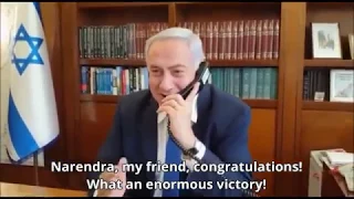 PM Netanyahu Calls to Congratulate Indian PM Narendra Modi on his Election Victory