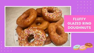 Homemade donuts recipe like Krispy Kreme