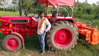 Mahindra 575 XP Plus 7feet shaktiman rotavator