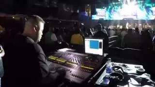 Mixing Christopher Martin at Toronto Reggae Festival 2016