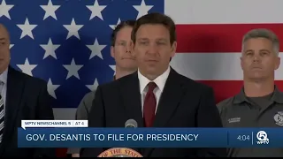 Gov. Ron DeSantis expected to file for presidency