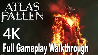 Atlas Fallen Full Gameplay Walkthrough 4K