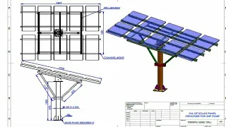 #Solar structure design how to solar panels structure design for solidworks solar panel structure#