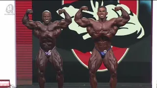 212 final callout Top-2 derek vs clarida, mr olympia 2021