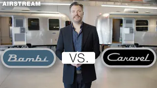 Comparing the Airstream Bambi and Caravel