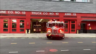 Box Alarm Response Truck 10 Engine 13. DCFD Activated Fire Alarm.