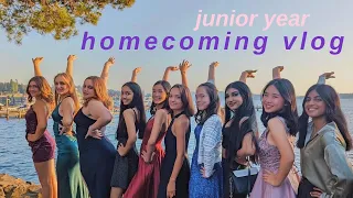 a homecoming vlog (grwm & dance) - junior year
