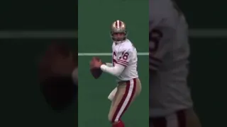 Joe Montana’s Top 3 Throws