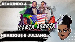 VIDAINCERTA REAGE: Henrique e Juliano - Carta Aberta - DVD To Be Ao Vivo Em Brasília