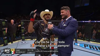 #UFC284 Yair Rodríguez: Se Corona Campeón