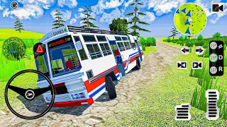 Indian Bus Driving Simulator - Off Road Pickup Passenger - Android Gameplay