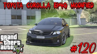 How to install Toyota Corolla 2013 E140 Modified MOD in GTA 5 | GTA 5 MODS | SOUL OF GAMING