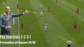 Pep Guardiola's 3-4-3 Diamond system | 3-3-3-1 Tactics | Tactical Analysis