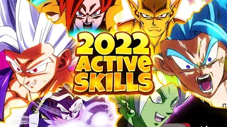 ALL 2022 ACTIVE SKILLS (TRANSFORMATION & ATTACK) ANIMATIONS! (DBZ: Dokkan Battle)