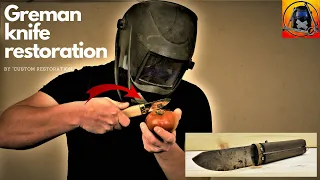 German knife restoration. Made by Solingen